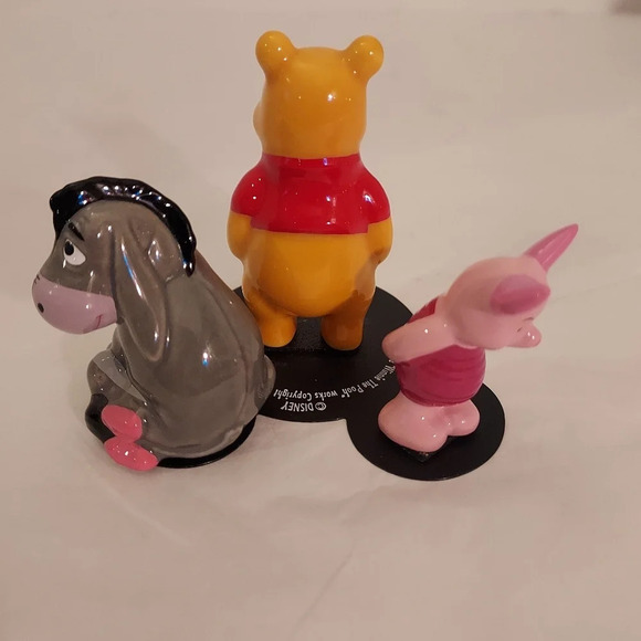 Disney Store Lot of 3 Bone China Winnie the Pooh Figurines - Picture 4 of 9